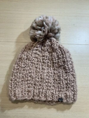 Gorro para mujer Eddie Bauer rosa pálido con capucha OSFM Foto 1 de 4