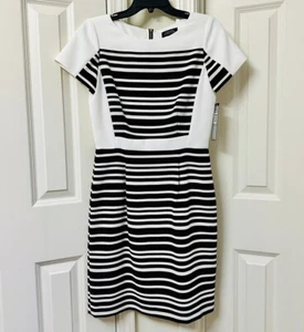 Tahari ASL Damen Kleid mit Flügelärmeln, Größe 6 - Bild 1 von 3