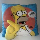 The Simpsons Homer Simpson Plush Pillow 3d Matt Groening Vintage Cartoon