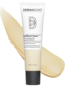 DERMABLEND Brilliant Base Illuminating Primer - New in Box - Full Size 1.0oz - Picture 1 of 5