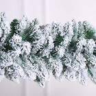 White Falling Cedar Rattan Christmas Tree Fireplace Decor Garland Rattan 2bd