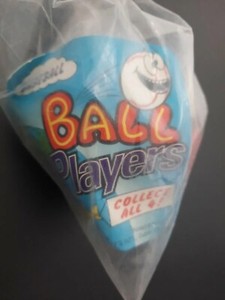 Vintage Wendy's Baseball Player Ball Toy 1995 Collectible Kids Meal Toys 1990s 