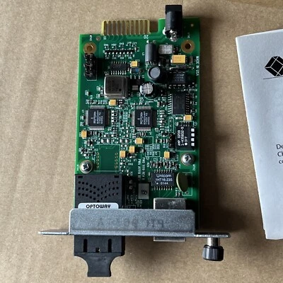 Black Box Slide In Module Media Converter #LHC1604C Free Same Day Shipping! - Image 1 of 4