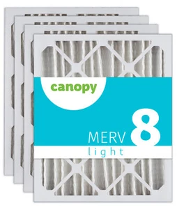 Aerostar 20x25x4 MERV 8 Furnace Air Filter, 6 Pack