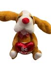Sound N Lights Animatronic Brown Animated Flapping Be Mine Puppy Sings "Shout"