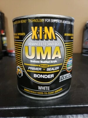 Imprimación/sellador/bonder acrílico a base de agua blanca X-I-M UMA - 1 cuarto Foto 1 de 4