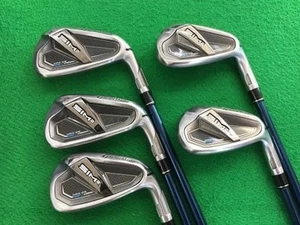 TaylorMade iron set SIM2MAX OS5S C rank Golf Club Golf Clubs - Picture 1 of 6