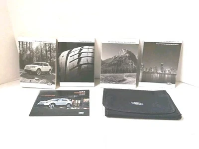 2013 FORD EXPLORER Factory Owners Manual Set And Case Free Shipping OEM  - Image 1 of 4