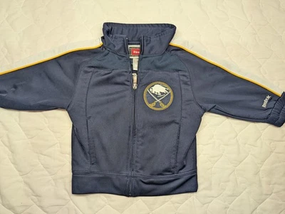 Reebok NHL Buffalo Sabres Infant 12 Months Blue Jacket Zip Up - Image 1 of 4