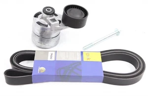 Transit Mk7 Fan Drive Belt And Tensioner 2.4 Duratorq 06 On With Airconditioning - Picture 1 of 3