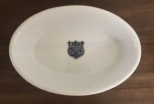 KT&K Knowles Taylor & Knowles White 8.5"x 6.5" Oval Serving Bowl NLVS Design - Picture 1 of 7
