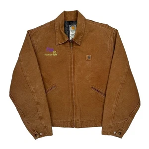 Start-Up Team Carhartt Jacket - Large Brown Cotton - Picture 1 of 8