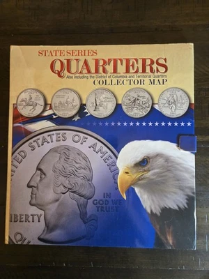 COMPLETED "STATE" QUARTER'S 1999-2009, DENVER MINT'S,  CIRCULATED. - Image 1 of 4