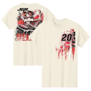 Christopher Bell Racing Team Natural T-Shirt, Joe Gibbs Racing Team Fan Car - Picture 1 of 4