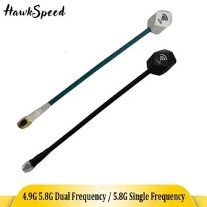 4.9GHz 5.8GHz Dual Frequency Antenna RHCP SMA RPSMA 3dBi Gain for RC FPV - Picture 1 of 30