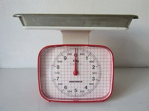 BILANCIA SOEHNLE ANNI 70/80 ROSSA - MODERNARIATO - Picture 1 of 7