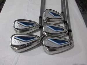 Left-Handed TaylorMade Kalea Premier Iron Set - 7-PW, SW - Ladies Graphite - NEW - Picture 1 of 9
