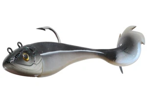 NEW Strike Pro Hali Bandit 23cm 2+1pcs Sea Soft bait Cod Halibut Coalfish - Picture 1 of 4