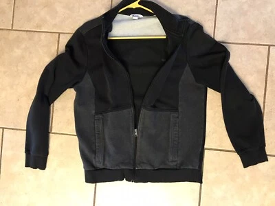 Chaqueta suave Calvin Klein Jeans para hombre grande gris negra vintage años 90 talla grande mediana Foto 1 de 4