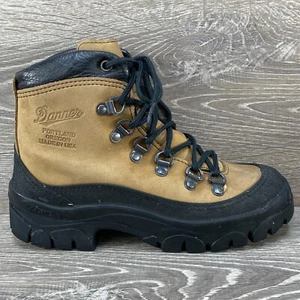 Danner Mountain Combat Hiking Special Force Brown Leather Boots MN 4R USA Vibram - Picture 1 of 10