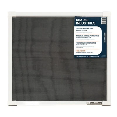PANTALLA VENTANA AJUSTABLE 18" X 20" A 37" Foto 1 de 2