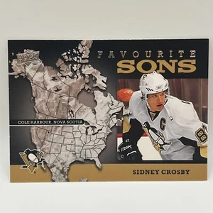 2008-09 Upper Deck Favourite Sons Sidney Crosby #4 - Picture 1 of 2