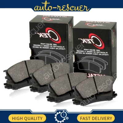 Juego de 2 pastillas de freno de disco delanteras traseras C-Tek para Lexus GS300 1998 a 2003 Foto 1 de 4