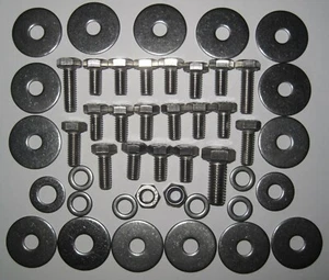 MG 6 Engine Bay Upgrade Kit - Stainless Steel - Under Bonnet Hex Kit MG6 - Picture 1 of 3