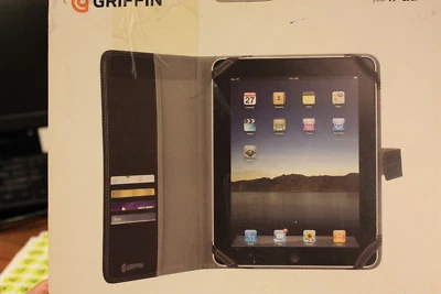 Griffin Elan Passport Folio Case for iPad - Nylon, Black - Image 1 of 3