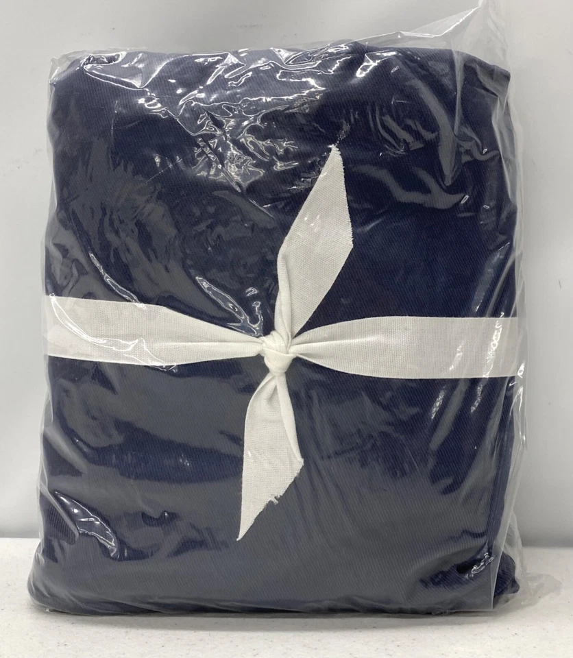 NUEVA funda para silla Pottery Barn KIDS Anywhere ~ REGULAR ~ sarga azul oscuro ~ SIN MONO Foto 1 de 1