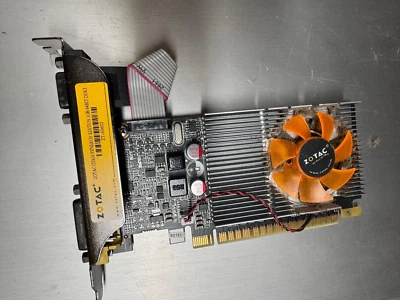 Zotac GT610 Synergy Edition Video Graphic Card 1-GB VGA/DVI/HDMI DDR3 64-Bits - Image 1 of 3