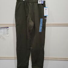 Champion Men's Soft & Warm Fleece Jogger With Pockets Army Green Large