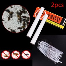 2Pcs/1Box Magic Insect Pen Chalk Kill Cockroach Roaches Ant Lice Flea Bugs set