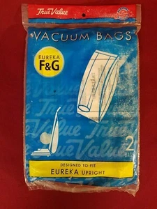 Eureka Upright F & G Vacuum Bags 2 Count Pkg True Value NEW FAST FREE SHIPPING - Picture 1 of 7