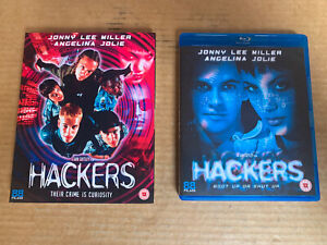 Hackers Blu Ray 88 Films Ltd Ed With Poster & Slipcase OOP RARE Angelina Jolie