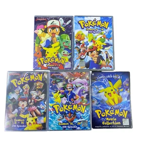DVD English Version Pokemon Series (Season 1 - 20 + 21 Movie) All Region FedEx - Picture 1 of 4