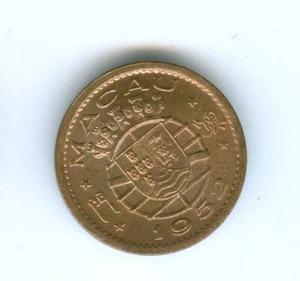 MACAO 1952 CINCO AVOS--SIN CIRCULAR - Imagen 1 de 2