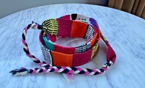 Guatemalan Artisan Belt- Adjustable tie - Imagen 1 de 2