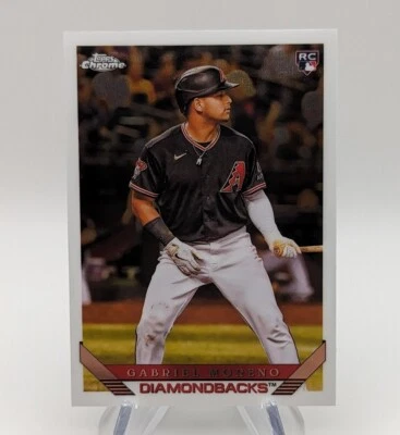 Gabriel Moreno 2023 Topps Chrome Baseball Lids Mitchell & Ness Exclusive #93-2 - Image 1 of 2