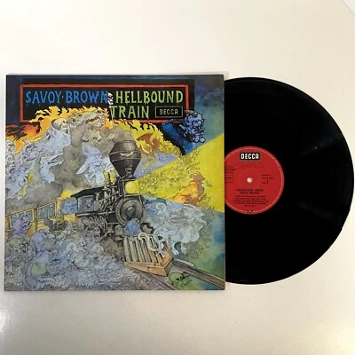 Savoy Brown Hellbound Train 1972 LP Germany Import Vinyl Record SLK 16756-P - Image 1 of 4