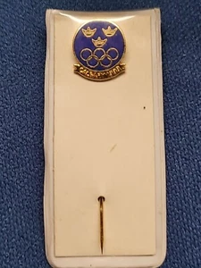 1988 Calgary Sweden NOC National Olympic Committee Stick Pin - Picture 1 of 2
