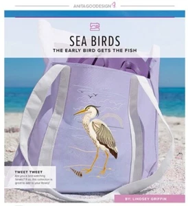 ANITA GOODESIGN - SEA BIRDS - RICAMO A MACCHINA DISEGNI USB PES - Foto 1 di 9
