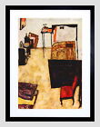 85920 Egon Schiele Schiele's Living Roo Neulengbach Decor Wall Print Poster