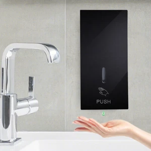 Wall Mounted Liquid Soap Dispenser Bathroom Hand Shampoo Shower Gel Storage - Picture 1 of 12