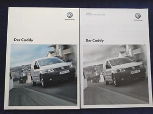 VW Caddy Prospekt 05.2009 + Preisliste - Picture 1 of 10