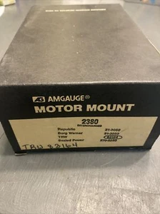 2380 AMGAUGE Motor Mount AG Black Front Left , Front Right - Picture 1 of 3
