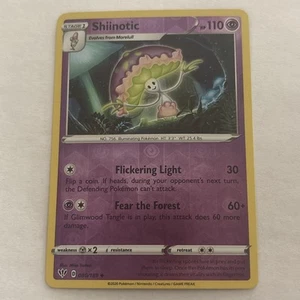 Reverse Holo Shiinotic 080/189 Non Comune Oscurità Incendio Pokemon TCG - Foto 1 di 2