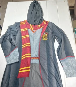 Erwachsene SM Harry Potter Gryffindor Einteiler Kapuze Reißverschluss Halloween Pyjama - Bild 1 von 9