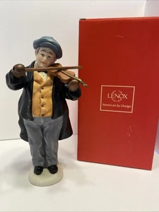 Figura de Navidad violinista Lenox Victorian Carolers - Imagen 1 de 9