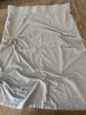 Eddie Bauer 灰色长裙,尺寸 2XL,长度 34 英寸,松紧腰 40 英寸棉质 — 第 1/4 张图片